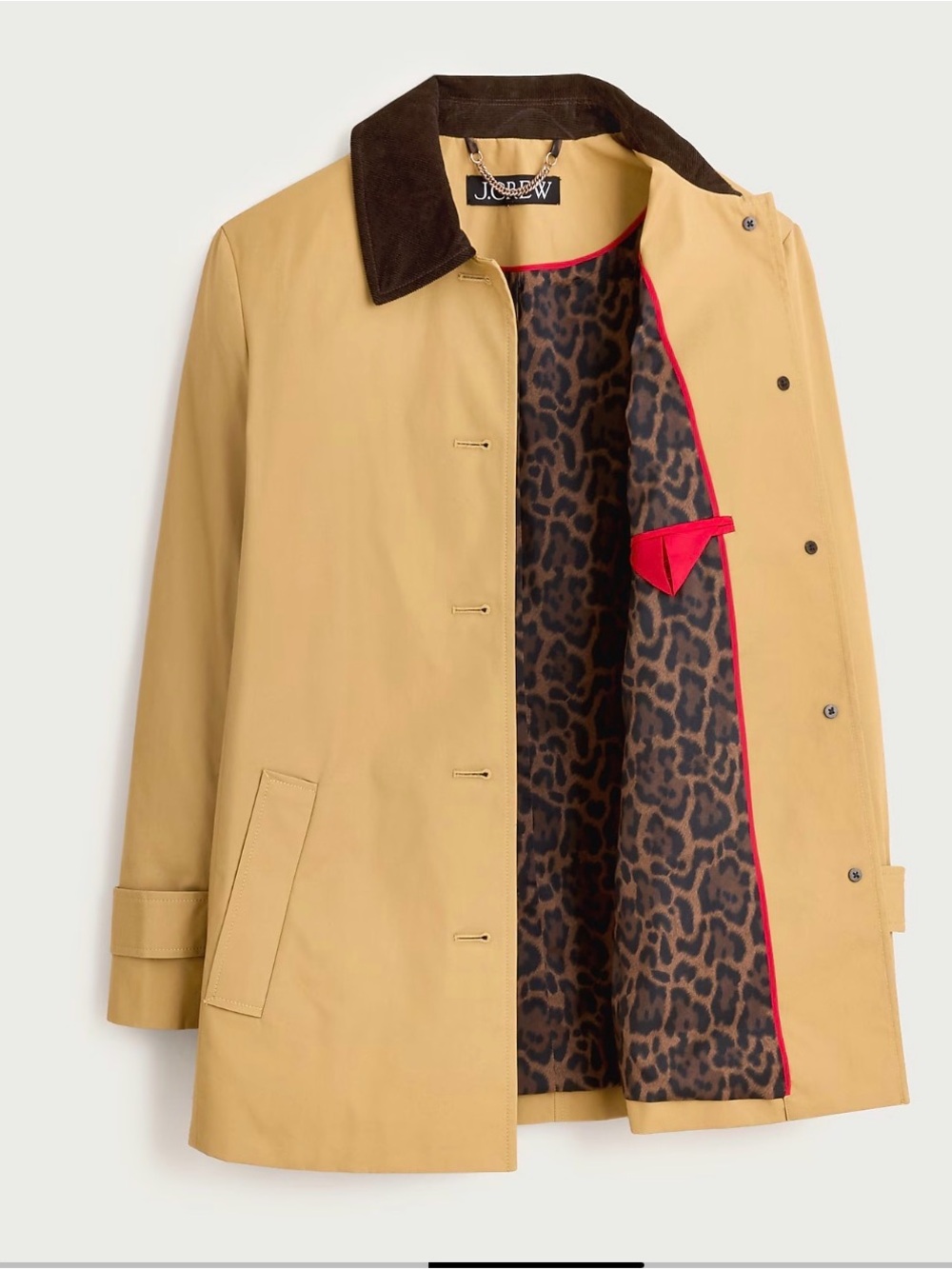 NWT J Crew Barn Jacket in Cotton Canvas M - Picture 3 of 6